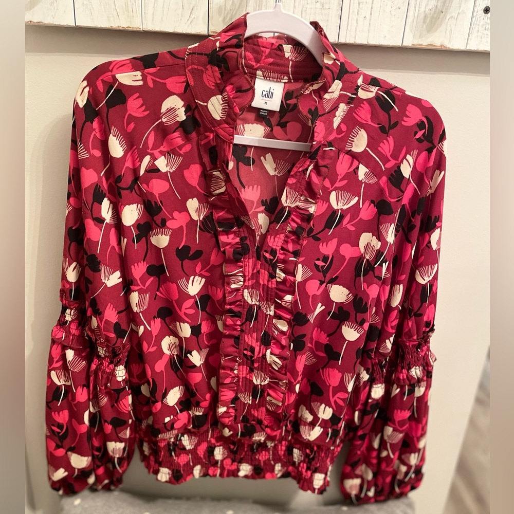 Cabi Corsage Blouse Size Medium